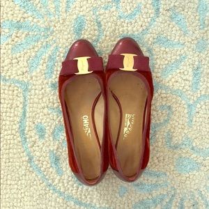 Salvatore Ferragamo Vara Low Heel Pumps